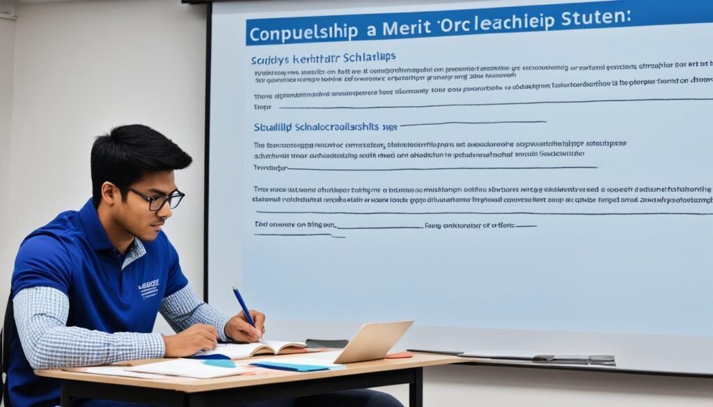 Applying for Merit Scholarships