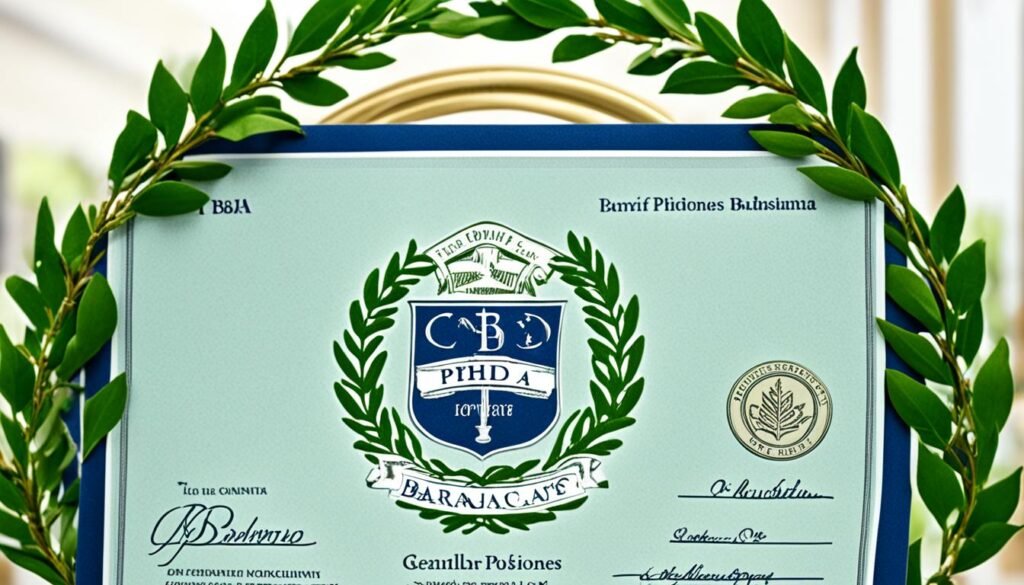 Accreditation and Recognition for the PhD-BA Program