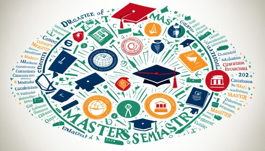 types of master's degrees in education